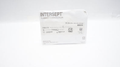 Medtronic 6031 Intersept Tubing Connector 3/8 x 3/8 x 3/8inch (x)